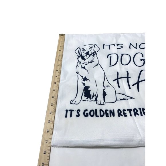 Dog Lover Decorative Pillow Case It's Not Dog Hair It's Golden Retriever Glitter - Picture 6 of 8